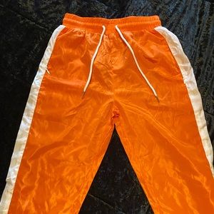 Neon Orange Joggers